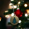 Weihnachtsbaum in Gold